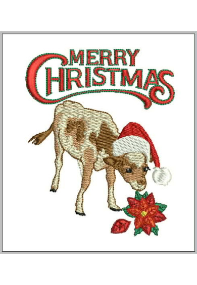 Chr066 - Christmas Cow